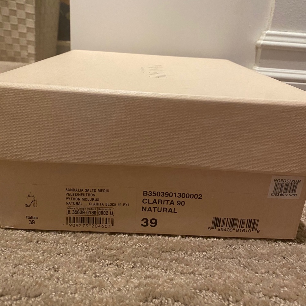 Alexandre Birman Sandal Python Natural Size 39 - image 4